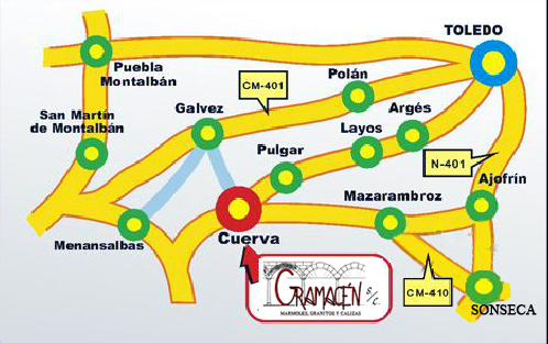 Instalaciones de Gramacen en Cuerva Toledo