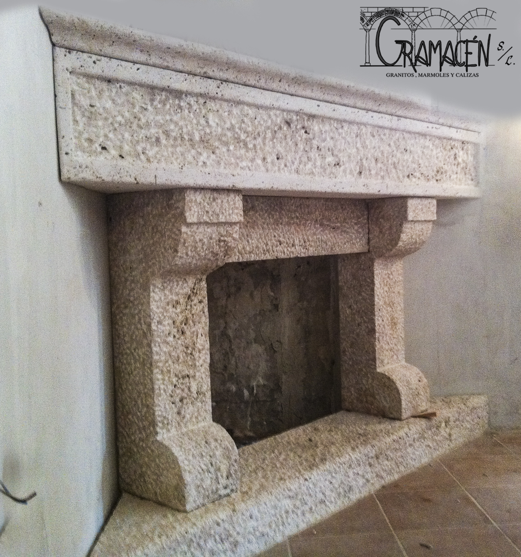 Chimeneas y fuentes de piedra natural